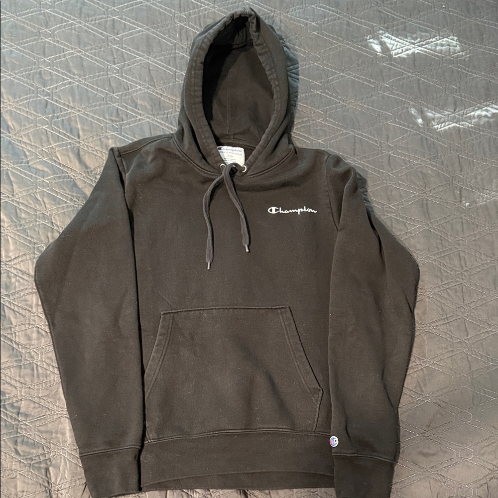 Champion Men's Black Hoodie